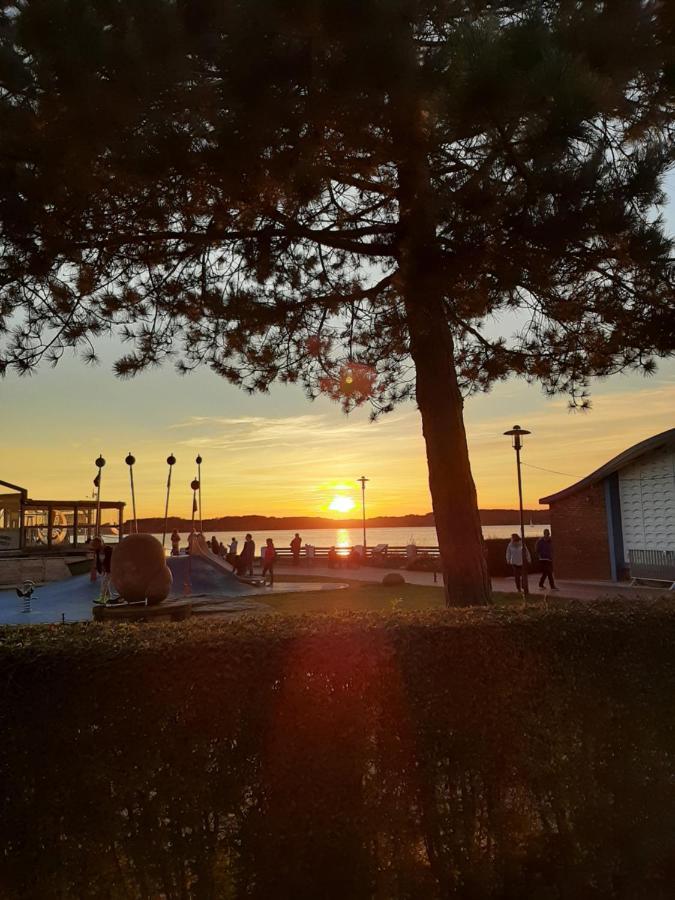 Penthouse Ferienwohnung Auszeit, Gerne Mit Hund, Wlan Inkl. Laboe Luaran gambar
