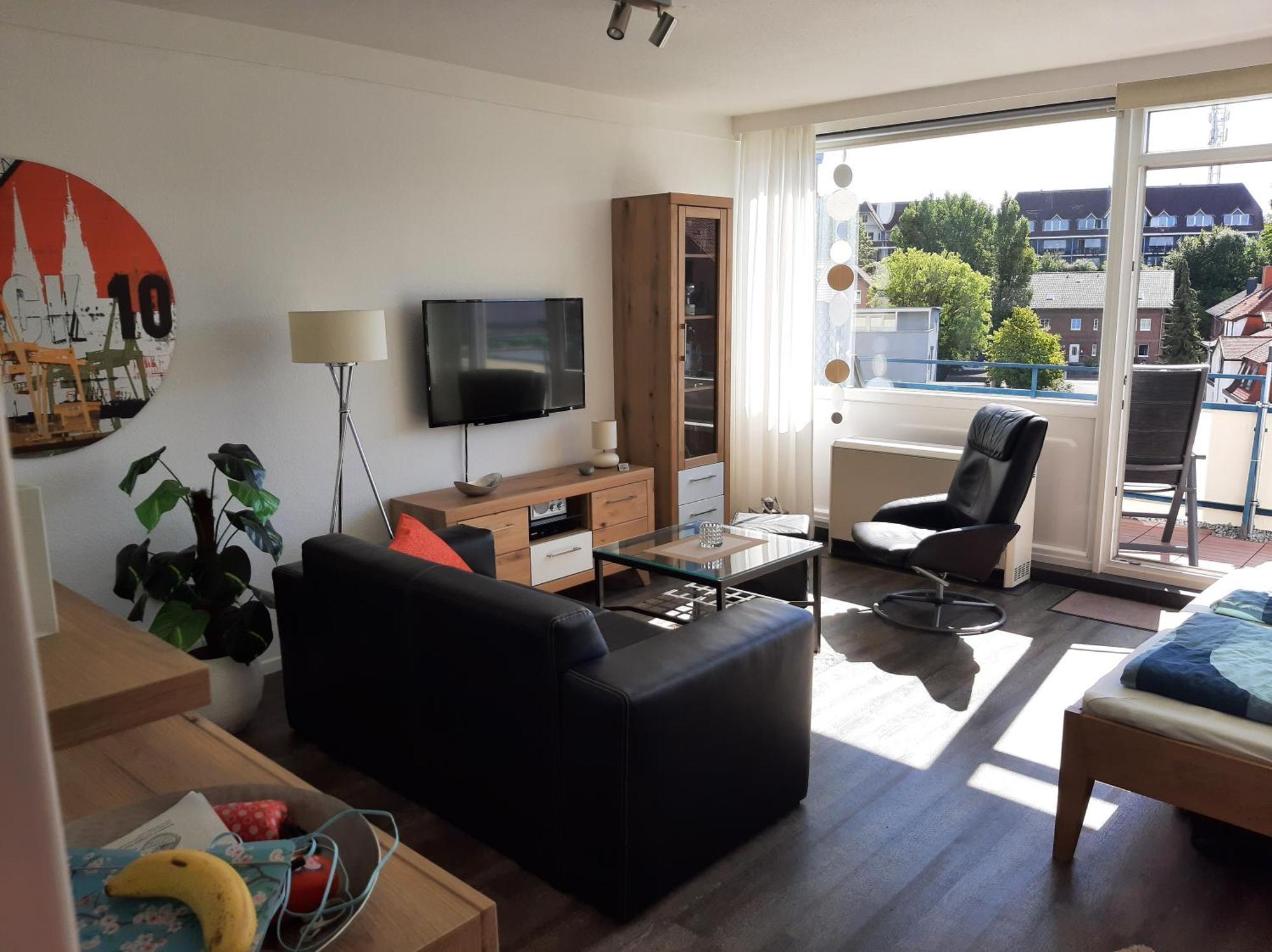 Penthouse Ferienwohnung Auszeit, Gerne Mit Hund, Wlan Inkl. Laboe Luaran gambar