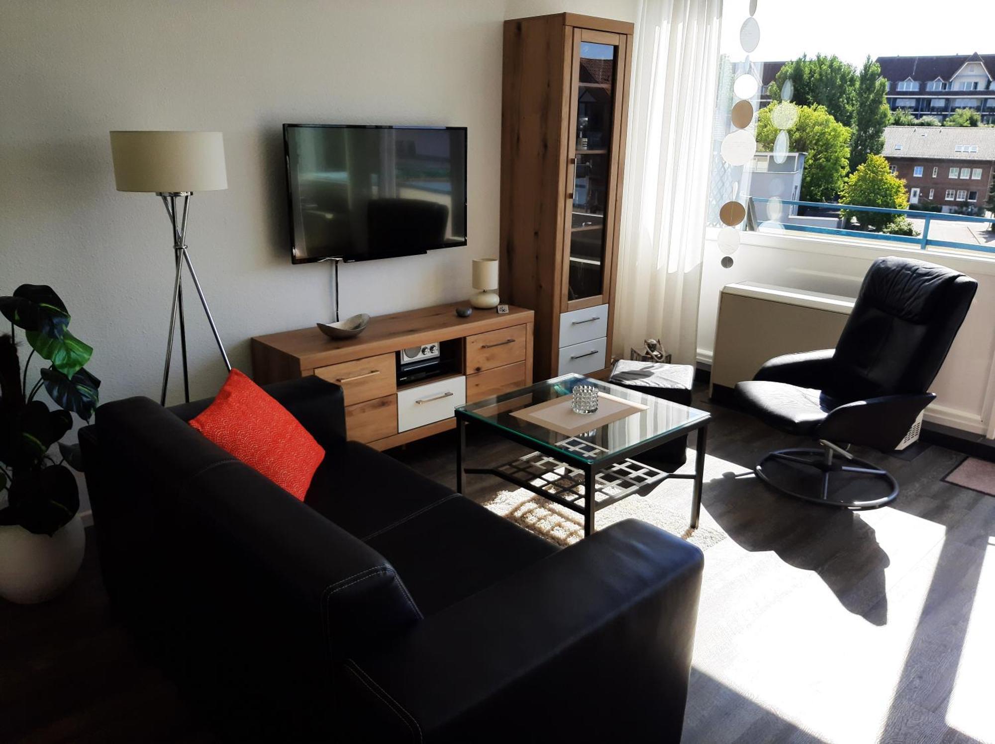 Penthouse Ferienwohnung Auszeit, Gerne Mit Hund, Wlan Inkl. Laboe Luaran gambar